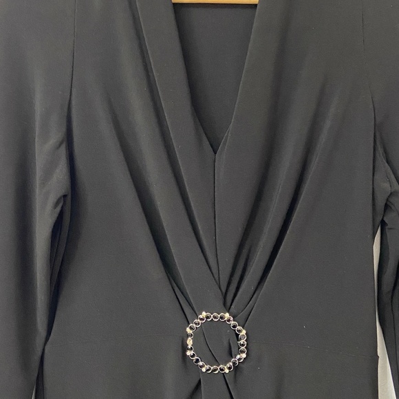 Joseph Ribkoff Rhinestone Detail Shirt - Picture 2 of 6